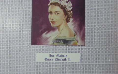 Programme cover of the concert to celebrate the Coronation of Queen Elizabeth II, 1953