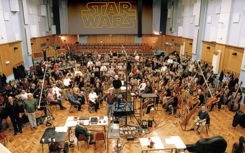 Recording Star Wars Episode III at Abbey Road Studios, 2005