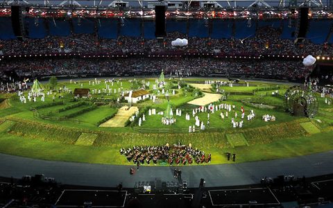 LSO and LSO On Track at the London Olympics Opening Ceremony in 2012