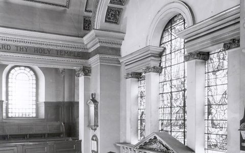 The St Luke's Altar in the 1960s, before deconsecration